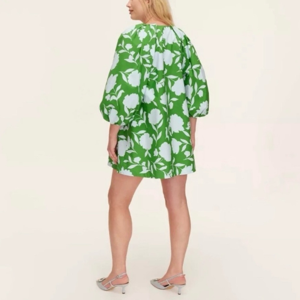 Kate Spade ♠️ Target Floral Mini Dress with Puff Sleeves